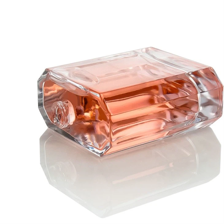 Perfume In Pink Square Bottle