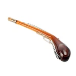 Pištoľ - v tvare vysokej borosilikátovej duchovnej fľaše